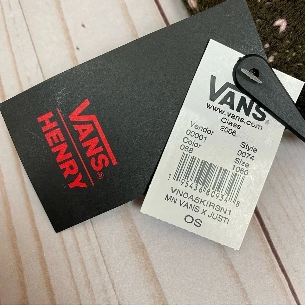 Vans nwt justin